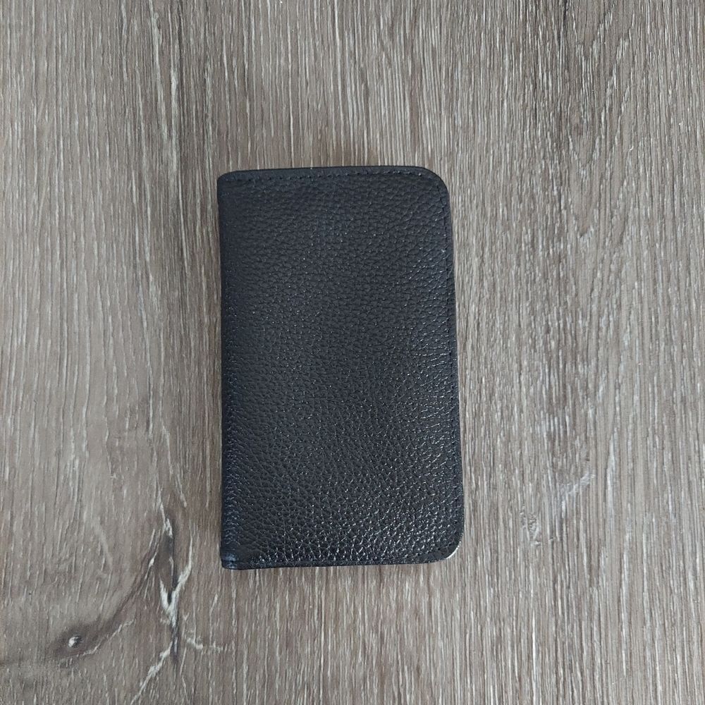 Buxton Black Leather Wallet